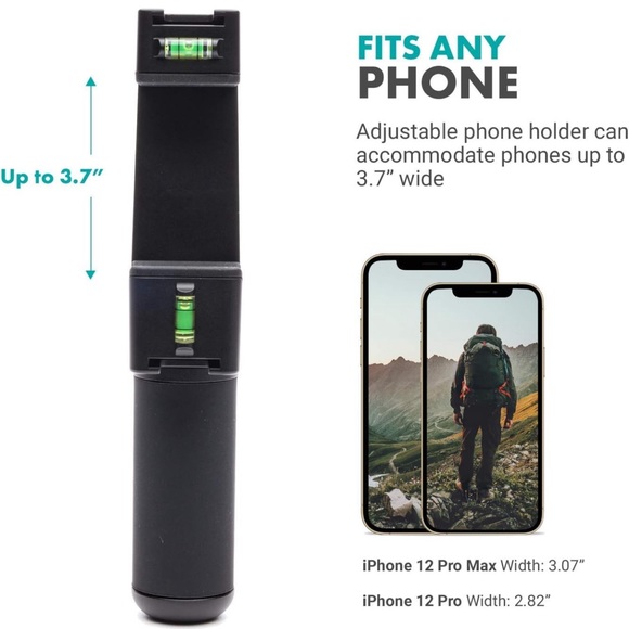 Movo PR-3 Rotating Smartphone Grip Handle Rig 4 iPhone,Samsung,Android Phone - Picture 4 of 8